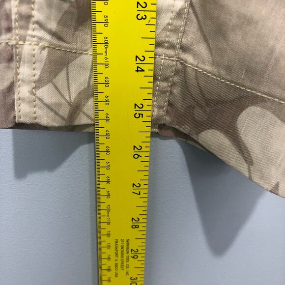 Anthropologie Frannie Linen Blend Tapered Pants Size 29 - Picture 6 of 14